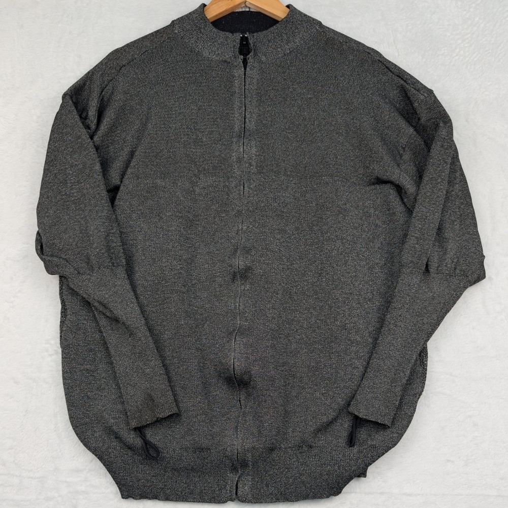 Worldwide Protective Products Sweater Men's L Gray Full Zip Cut Proof Workwear